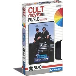 Clementoni® Puzzle Blues Brothers 500 Teile Puzzle, 500 Puzzleteile bunt