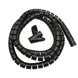 Maclean Brackets Kabelschlauch MCTV-676 für Maclean Schwarz