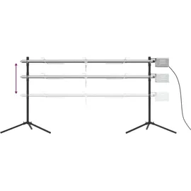 vidaXL Rotisserie-Grill Automatisch silber