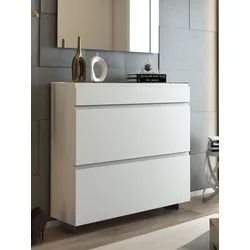 Schuhschrank GARDASEE - BHT 110x96x33 cm