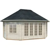 Palmako Pavillon »Hanna«, achteckig, BxHxT: 571 x 371 x 421 cm - transparent