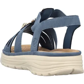 Rieker Sandalette Damen Blau 38