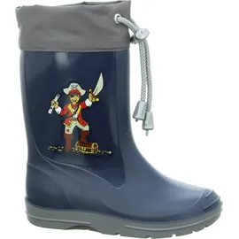 Beck Pirat Gummistiefel Blau 28