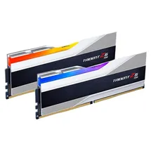 G.SKILL DIMM 32 GB DDR5-5600 (2x 16 GB) Dual-Kit (silber, F5-5600J4040C16GX2-TZ5RS, Trident Z5 RGB, INTEL XMP)