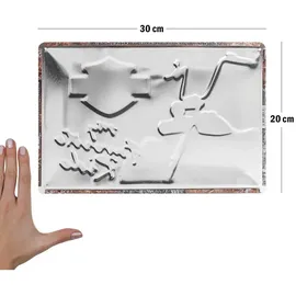 Nostalgic-Art Blechschild 20 x 30 "Harley-Davidson Favourite Ride" - Motorradzubehör - Geschenkideen