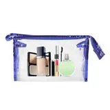 Klare Schminktasche,Klare Schminktasche - Kosmetiktaschen Aufbewahrungstasche,Wasserdichter Aufbewahrungs-Organizer, Kulturbeutel, tragbarer Kosmetikkoffer, Make-up-Organizer