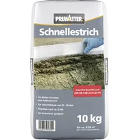 Primaster Zement Schnellestrich 4 mm 10 kg