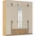 Rauch Wäscheschrank GAMMA 226 x 248 x 54 cm Eiche