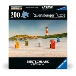Ravensburger 200 Teile Puzzle Leuchtturm hinter der Dne auf Borkum