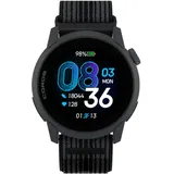 COROS Pace 4 GPS 43 mm Nylonarmband Schwarz 22 mm