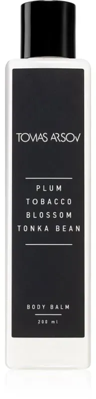 Tomas Arsov Plum Tobacco Blossom Tonka Bean Parfümierter Balsam für den Körper mit feuchtigkeitsspendender Wirkung 200 ml