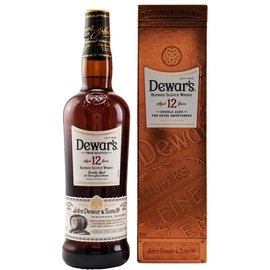 Dewars 12 Years Old Blended Scotch 40% vol 0,7 l Geschenkbox