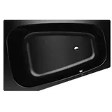 Kaldewei Plaza duo Badewanne 237000013701 180x120/80cm, rechts, Perl-Effekt, schwarz