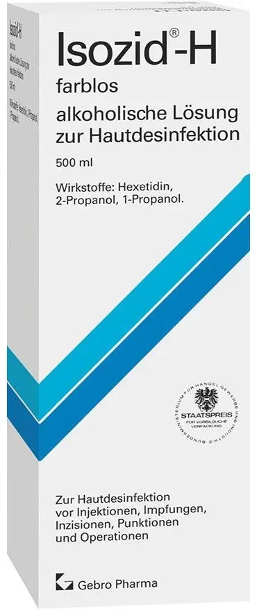 Isozid®-H farblos - alkoholische Lösung zur Hautdesinfektion 5000 ml