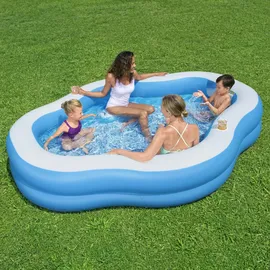 BESTWAY Splash View Family Pool mit Seitenfenster 270 x 198 x 51 cm