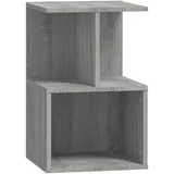 vidaXL Nachttisch Grau Sonoma 35x35x55 cm Holzwerkstoff