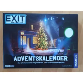 Kosmos EXIT Das Spiel Adventskalender 2023 - Der verschwundene Hollywood-Star