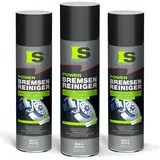 Spraytive 3 x 500ml Power Bremsenreiniger Spray - Hochwirksamer Industriereiniger und Kaltreiniger: Entfernt Schmutz, Öl, Fett, Rost und Bremsflüssigkeit – Made in Germany
