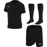 Nike Unisex Kinder Dry Park 20 Trikot Set, Black/Black/White, (M)110-116