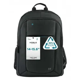 Mobilis TheOne Briefcase 14-15,6Blue zip -30% RECYCLED
