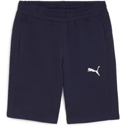 PUMA Herren Shorts teamGOAL Casuals Shorts, PUMA Navy-PUMA White, M