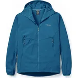 Rab Fleecejacke Hoodie Tempest Blue M