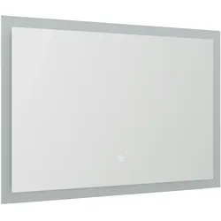 LED Spiegel 60x53 cm mit Touch Bedienung