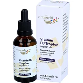 Vita World Vitamin D3 1000 I.E. 50 ml