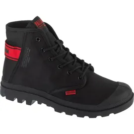 Palladium Pampa Hi Dare II Herren Schwarz/Rot 45