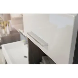 inn.furn Badmöbel-Set Shawn 2-tlg. Weiß Hochglanz