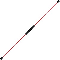 MSPORTS Schwingstab Premium 160 cm – Fitness Swingstick aus Fiberglas für Ganzkörpertraining in Rot oder Blau Swing Stick (Rot)
