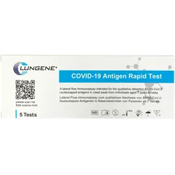BN+Kmed: Antigen-Selbsttest Clungene, für Laien, 5er-Pack