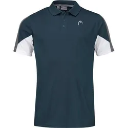 HEAD Herren Polo CLUB 22 Tech Polo Shirt M, navy, S