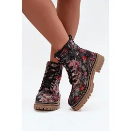 Artiker Schnürstiefeletten in Bunt | Gr.: 36