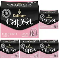 Dallmayr Capsa Lungo entkoffeiniert 10 Kapseln (Packung mit 5)