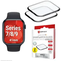 Displex Watch Glass FC Apple Series 7/8/9, (41mm), Displayfolie