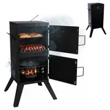 Räucherofen Smoker Räucherschrank Räucherbox Holz-Räucherofen Smokertonne Stahl