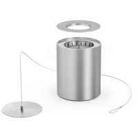 höfats Bio-Burner Ø 78 cm Silber