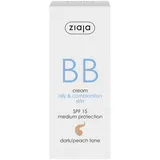 Ziaja Bb Cream Pieles Grasas y Mixtas Spf15 Tono Oscuro 50 ml
