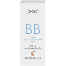 Ziaja Bb Cream Pieles Grasas y Mixtas Spf15 Tono Oscuro 50 ml