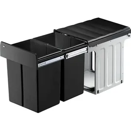 Wesco Double Master Maxi 40 DT Abfallsammler, anthrazit. / Mülleimer