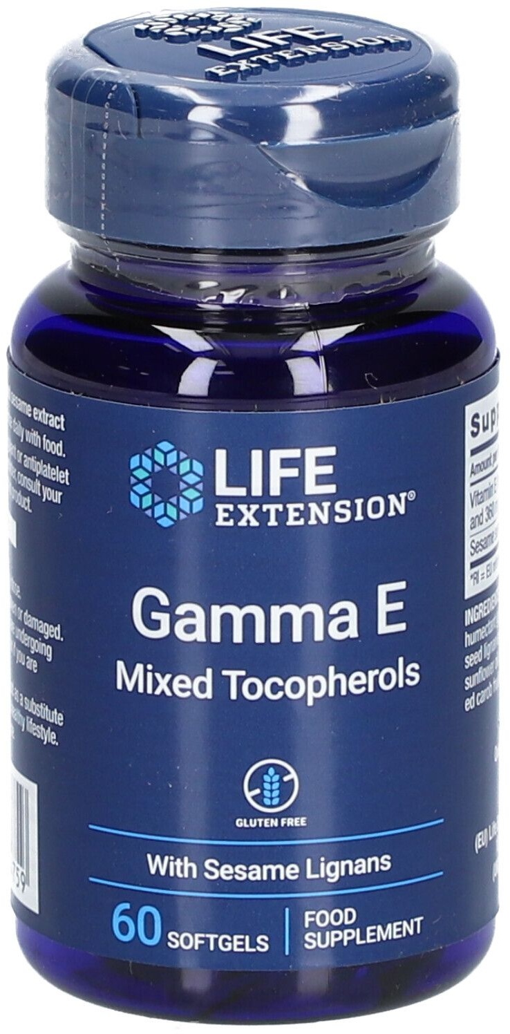 Life Extension® Gamma E Gemischte Tocopherole