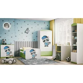 raumhirsch furniture Kinderbett Raumhirsch 80 x 180 cm Holzwerkstoff grün