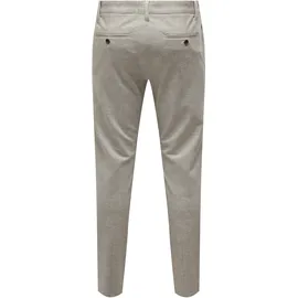 Only & Sons ONSMARK SLIM CHECK Chinohose Beige 36 34