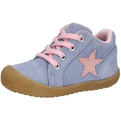 Lauflernschuh LICO "Lauflernschuh Shani", Kinder, Gr. 26, blau, Veloursleder, Schuhe