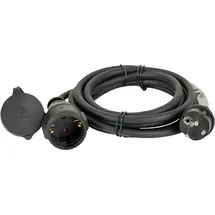 DAP AUDIO H07RN-F 3G1.5 Schuko-Verlängerungskabel Value Line 1,5 m