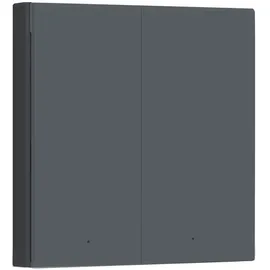 Aqara Smart Wall Switch H1 (With Neutral, Double Rocker) grau (HomeKit)