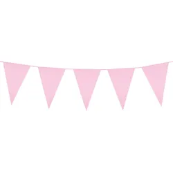 Girlande in zart Rosa10m