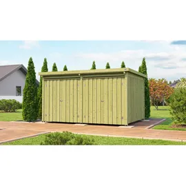 Weka Lagerhaus 3 3,89 x 2,83 m kdi
