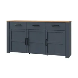 Sideboard ¦ weiß ¦ Maße (cm): B: 166 H: 87 T: 42